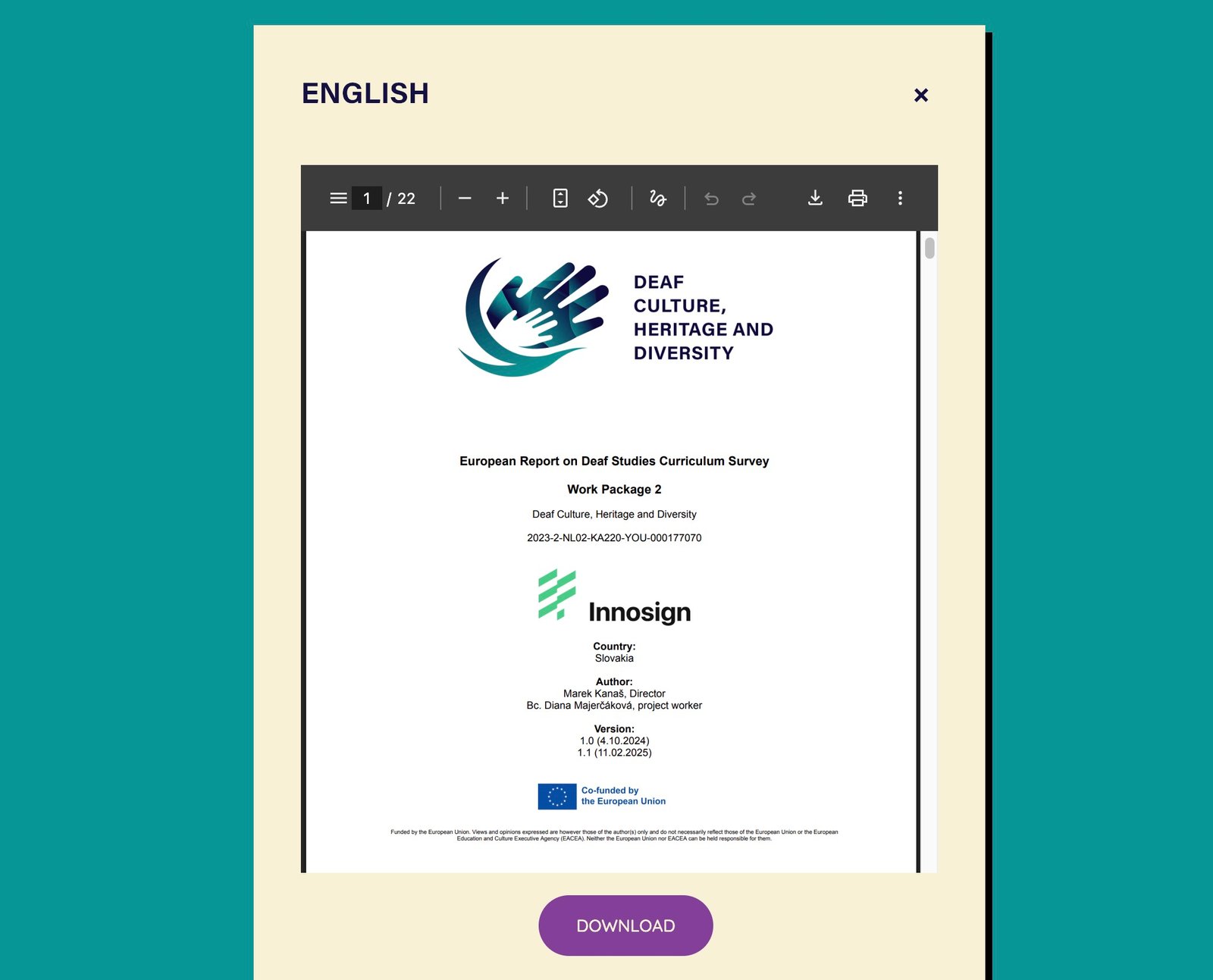 Launch of the Survey Report