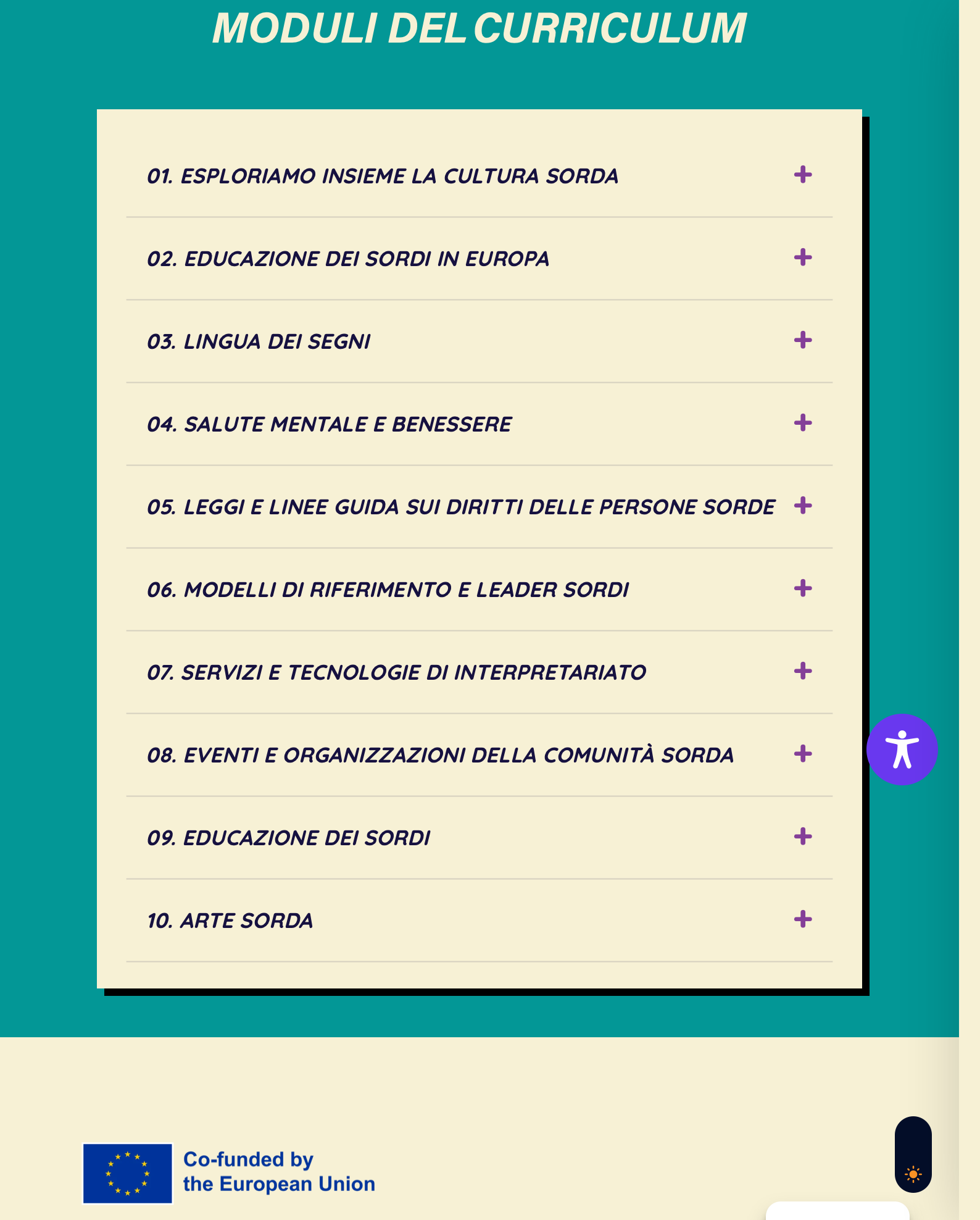 Lancio del Curriculum